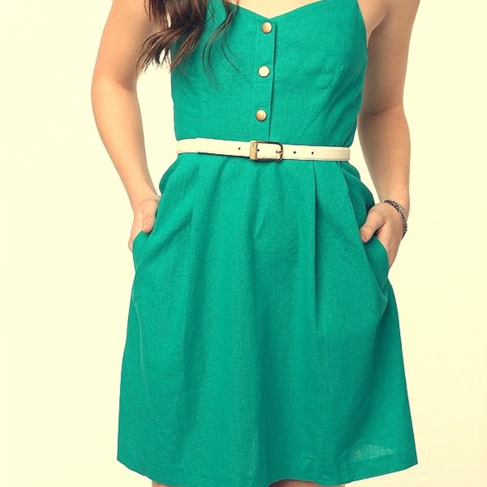 urban outfitters green dress